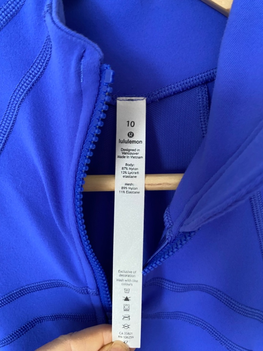 Lululemon Define Jacket Size 10 - Picture 3 of 4